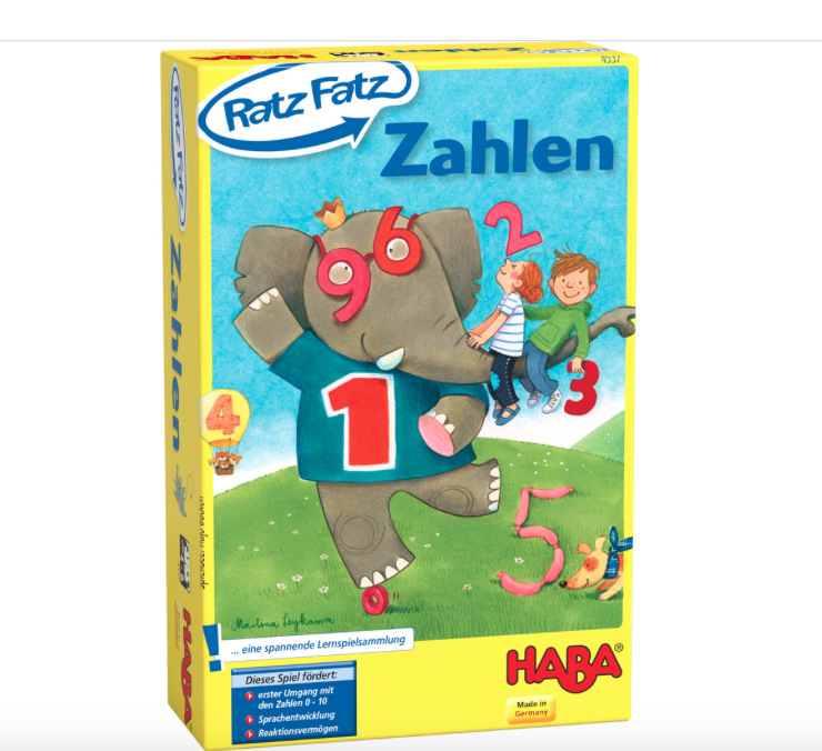 HABA Ratz Fatz - Zahlen 4+
